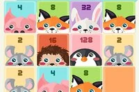 2048 Søthet Utgave er et HTML5 Ferdighetsspill
