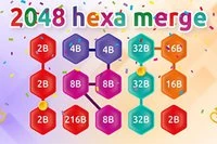 2048 Merge er et spennende blokkflettespill