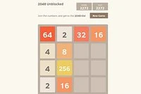 Slå sammen brikker for å nå 2048!