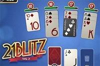 21 Blitz er et strategisk kortspill som deler noen regler med Black Jack