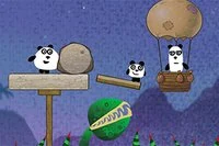 Eventyr med 3 søte pandaer på en øy