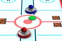 Klassisk Air Hockey i 3D versjon