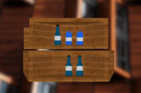 Sorter alle elementene ved å kombinere 3 like