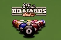 Spill klassisk 8-ball mot en venn eller datamaskinen