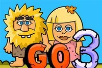 Bli med den smarte huleboeren på nok et spennende eventyr i Adam og Eva: GO 3!