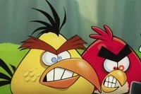Match 3 spill med Angry Birds, de morsomste fuglene i videospill
