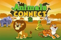 Mahjong Connect spill med morsomme dyr