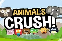 Animals Crush er et spill med dyrelogoer som du må matche tre eller flere av