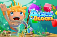 I Aqua Blocks møter du en søt gutt i undervannsriket