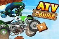 Kjør ATV-en din over det kuperte terrenget
