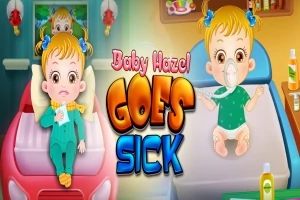 En baby med musefletter ligger syk i en seng, omgitt av medisinsk utstyr