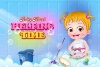 Baby Hazel elsker familien sin mye