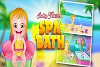 La oss skjemme bort vesle Baby Hazel med et avslappende Spa-bad