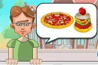 Server sultne kunder med smakfulle pizzaer