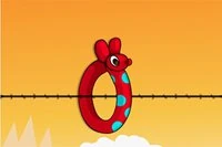 Hopp ballongen opp for å unngå piggene
