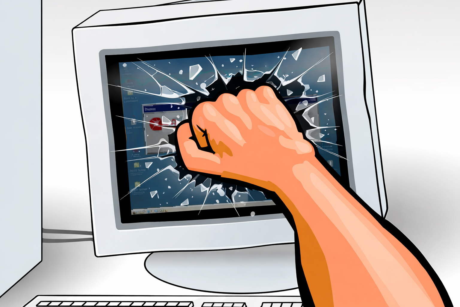 Smash Your PC 🕹️ Spill gratis på Play123