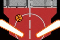 Basketball møter flipperspill