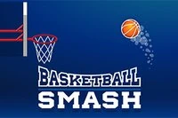 I dette basketballspillet er det bare å fortsette å dunke ballene