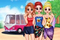 I det søte spillet Besties Summer Vacation planlegger Besties en nydelig