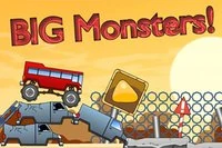 I det kule HTML5-spillet Big Monsters, kontrollerer du en monstertruck!
