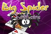 Stor versjon av Spider Solitaire-spill