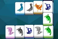 Match fuglebrikkene raskt i dette avslappende mahjong-spillet