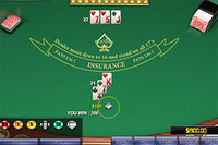 Nyt dette stilige blackjack-kortspillet med 3D-grafikk