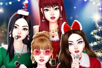 Er du fan av Black Pink? Da er Black Pink Christmas Concert Dress Up-spillet