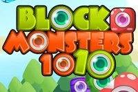 Klassisk 1010-spill med Block Monsters