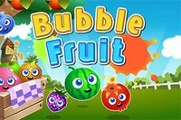 Klassisk Bubble Shooter-spill med frukt
