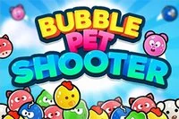 Bubble Pet Shooter er et arcade-spill hvor du sprekker fargerike bobler