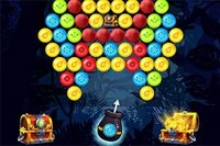 Dette er et bubble shooter-spill der spilleren samler en gullkiste i hvert nivå