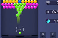 Bubble Shooter Mega – Skyt, treff og vinn!