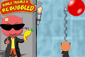 Den lille demonen i trenchcoat er tilbake for et nytt kaotisk bobleskyting-eventyr