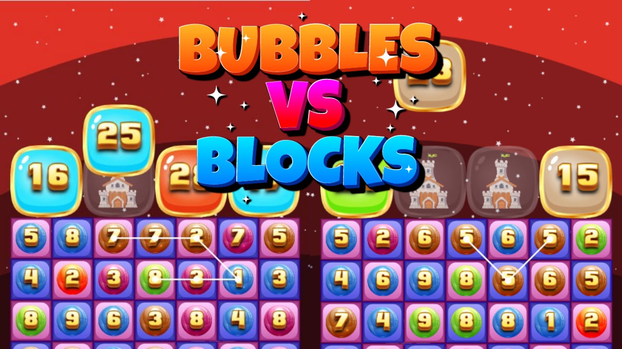 Bubbles Vs Blocks 🕹️ Spill gratis på Play123
