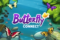 Gå deg vill i naturen og fri sommerfugler i Butterfly Connect