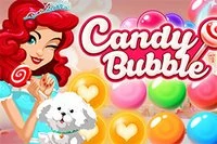 Candy Bubble er et morsomt lollipopbasert bobleskytespill