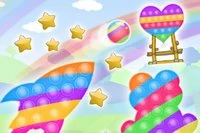 Cannon Ball + Pop It Fidget er et Pop It-spill med 30 nivåer