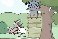 Catch The Cat er et spennende nettspill med vanedannende spillopplevelse og