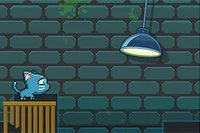Hopp fra lampe til lampe for poeng