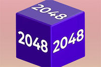 Chain Cube 2048 3D er et avslappende puslespill