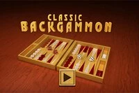 I Klassisk Backgammon kan du spille mot en AI-motstander eller en annen spiller