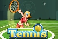 Spill tennis mot en sterk motstander, kan du vinne?