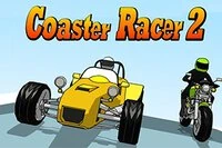 Mer høyflyvende racing i denne oppfølgeren til den populære Coaster Racer.