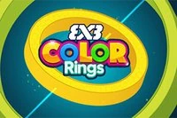Color Rings 3x3 er et fengslende ringpuslespill perfekt for hjernetrim
