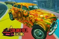 Kjør med alle farger i Colorful Racing!