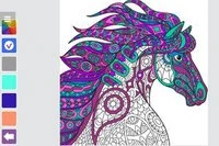 Mandala Fargebok er det perfekte spillet for voksne og barn for å slappe av og