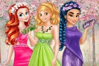 Disse tre prinsessene er klare til å kle seg inspirert av vårens nye farger