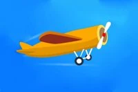 Se hvor mange poeng du kan få i Crash Landing 3D!