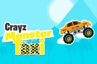 Hva med å kjøre en gal monstertruck-taxi?